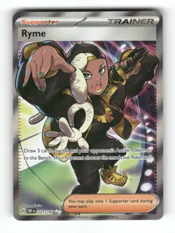 Ryme - 221/197 - Obsidian Flames - Pokemon - Ultra Rare - NM - Image 1