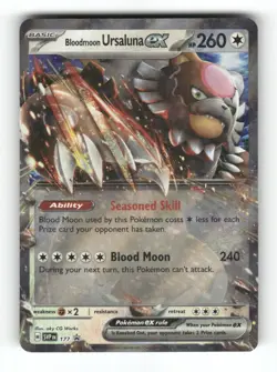 Bloodmoon Ursaluna ex - 177 - Scarlet & Violet Promo - Pokemon - Promo - Holo NM - Image 1