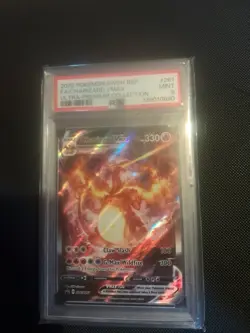 PSA 9 2022 Pokemon SWSH Ultra Premium Black Star Promo Charizard VMAX FA #261 - Image 2