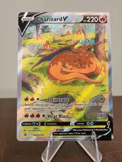 Charizard V Promo Holo Full Art SWSH260 English - Image 1