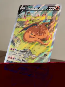 Charizard V Promo Holo Full Art SWSH260 English - Image 2