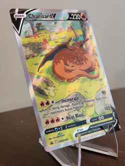 Charizard V Promo Holo Full Art SWSH260 English - Image 3