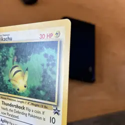 Pikachu Black Star Promo #27 Non-holo Pokemon TCG Card Nintendo 2000 - Image 3