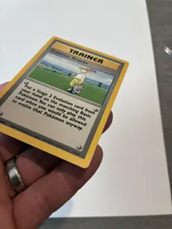 Pokemon Breeder 76/102 Rare Base Set Unlimited Pokemon MP - Image 4
