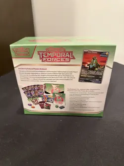 Temporal Forces Pokemon Center Exclusive ETB Elite Box - Sealed - Iron Leaves - Image 4