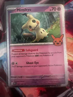 Mewtwo, Mew & Mimikyu Holo Lot (6) EN/JPN Psychic Spooky Pokemon Cards - Image 5
