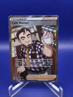 Cafe Master - TG25/TG30 - Swsh09: Brilliant Stars - Trainer Gallery - Pokemon - Image 1