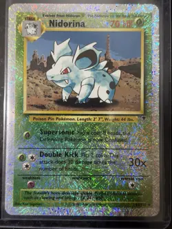 Nidorina 55/110 Legendary Collection Reverse Holo Rare Pokemon - Image 1