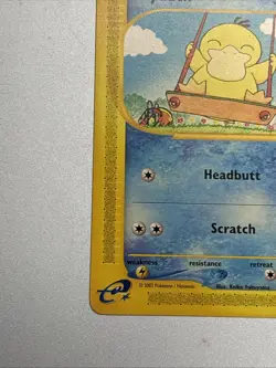 Pokemon TCG Aquapolis Psyduck Card 104/147 2002 Regular LP - Image 4