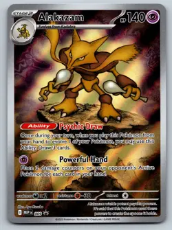 Pokemon TCG ME: Mega Evolution Promo Alakazam 009 Promo 2025 - Image 1