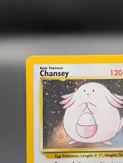 Chansey 3/130 Base Set 2 HP Pokemon 3/130 - Image 5
