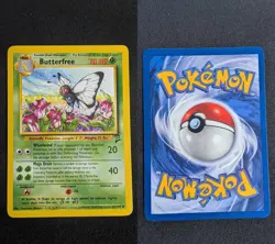 Butterfree 34/130 Uncommon Base Set 2 Pokemon Near Mint - Image 1