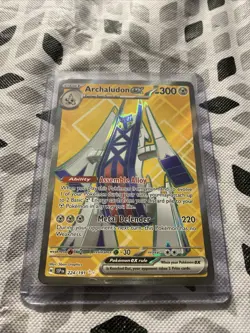 Pokemon TCG Archaludon EX 224/191 Surging Sparks Full Art Rare Card - Image 1