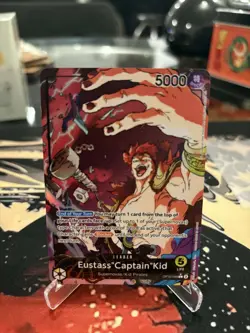 Eustass"Captain"Kid (Alt Art) OP10-099 English Royal Blood - One Piece Card - NM - Image 1