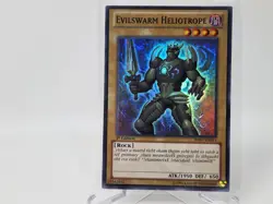 YuGiOh Evilswarm Heliotrope HA07-EN011 1st Edition Super Rare NM - Image 1