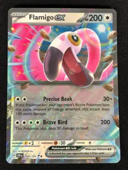 Pokemon Flamingo Ex 160/191 Ultra Rare Holo (NM) - Image 1
