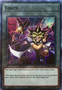 Token: Yami Yugi & Dark Magician- TKN5-EN006 - Super Rare - Unlimited Edition LP - Image 1