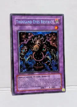 Yu-Gi-Oh! Thousand-Eyes Restrict MC1-EN004 Secret Rare Holo Limited Edition - Image 1