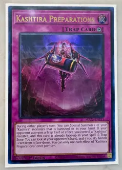 Yugioh! Kashtira Preparations - MP23-EN211 - Ultra Rare - 1st Edition Near Mint, - Image 1