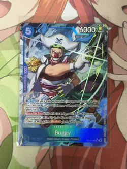 ONE PIECE OP16 BUGGY CARD OP16-048 ALT ART SR ENGLISH NICE!!! - Image 1