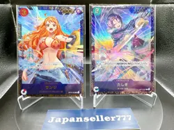 Sanji Tashigi OP10-005 OP12-031 Flagship Battle Promo One Piece Card Japanese - Image 1