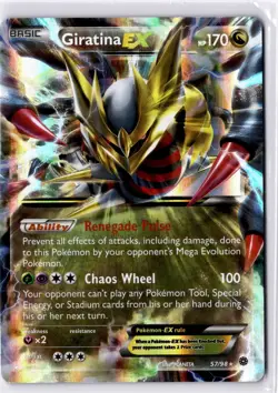 Giratina EX 57/98 - XY - Ancient Origins - Ultra Rare - Pokemon TCG - LP - Image 1