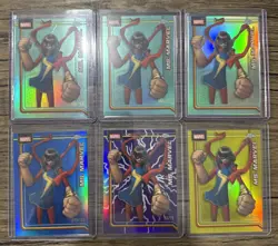 2026 Topps Chrome Marvel - Ms. Marvel 6 Card Lot /199 /75 /275 /150 - Image 1