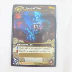 2007 World of Warcraft TCG Spectral Tiger Mount Outland - UNSCRATCHED GRAIL RARE - Image 3