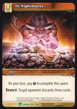 World of Warcraft TCG In Nightmares - Fields of Honor 194/208 - Image 1