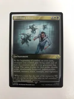 Bleeding Effect Etched Foil MTG Magic the Gathering Card NM Near Mint ACR - Image 1