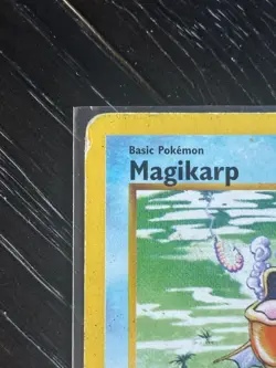 Magikarp 35/102 Uncommon Shadowless Vintage 1999 Base Set Pokemon Card DMG - Image 3