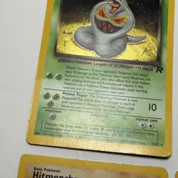 Lot Of 4 Vintage Pokemon TCG WOTC Holo Rare Cards Clefairy Pinsir Dark Arbok - Image 5