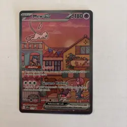 Mew ex SVP053 Scarlet & Violet 151 Special Illustration Promo Pokemon Card - Image 2