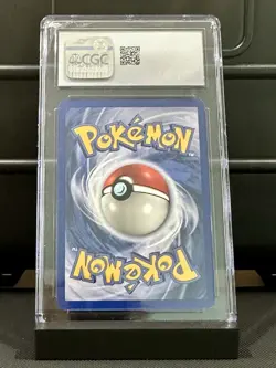 Hitmonlee 7/62 1st Edition Holo Pokemon Fossil CGC 9 Mint - Image 2