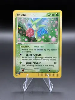 Pokemon TCG Roselia 9/97 EX Dragon Holo e-Reader Card *Swirl* - Image 1
