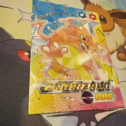 Charizard Cracked Ice Holo Blue Pokedex Card Limited Edition Flash Non-TCG - Image 2