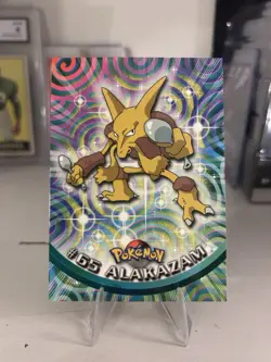 Alakazam #65 Topps TV Animation Edition 1999 Pokemon Card NM - Image 1