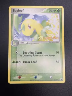 2005 BAYLEEF Prerelease Pokemon Card #35 35/115 Unseen Forces Promo NM (B) - Image 4