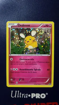 Pokemon TCG DEDENNE HOLO 10/12 McDonalds EU Promo 2016 (MCD16) ITALIAN ITA Card - Image 1