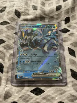 Pokemon TCG Black Kyurem EX Surging Sparks Double Rare Holo Card 048/191 - Image 1