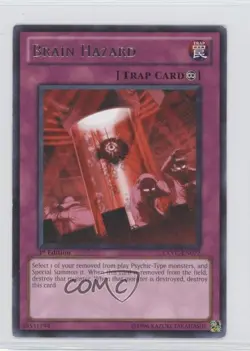 Brain Hazard 1st Ed. YuGiOh Extreme Victory #EXVC-EN072 READ - Image 1