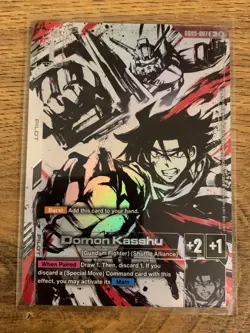 Gundam Card Game - Domon Kasshu R+ - GD05-097 Freedom Ascension - Image 1
