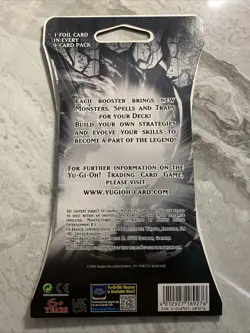 Yugioh - Supreme Darkness - Booster Pack - Sleeved - Sealed - 1st Edition - Image 2