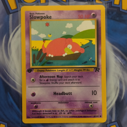 Slowpoke Mint NM Team Rocket 67/82 1st Edition/Unlimited 50HP 2000 Pokemon Card - Image 1