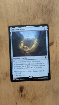 The Ten Rings 251 Mythic Marvel Super Heroes Magic: The Gathering Near Mint - Image 1