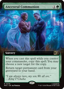 Ancestral Communion - Extended Art Light Play, English Magic the Gathering MTG C - Image 1
