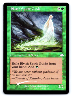 Elvish Spirit Guide Retro Frame FOIL - Dominaria Remastered - MTG - Image 1
