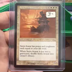Serra Avatar Urza's Saga Regular Magic The Gathering MTG - Image 1