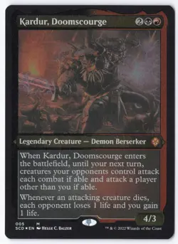 Kardur, Doomscourge (Foil Etched) 5 Foil Starter Commander Decks - Image 1