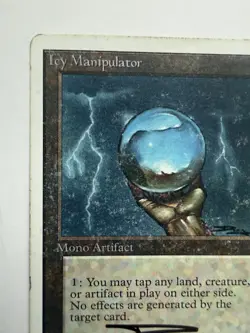 Icy Manipulator MTG Magic Unlimited Signed Doug Shuler Vintage - Image 2